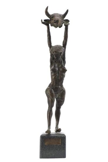 Atanas KARADECHEV (1955) "La Victoire", bronze
