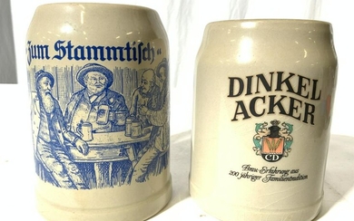 BOCKLING & DINKEL ACKER German Ceramic Mugs