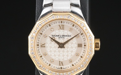 Baume & Mercier Riviera Quartz Diamond, Mother-of-Pearl Wristwatch