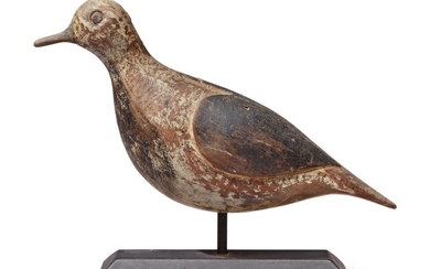 Black-Bellied Plover Decoy, Attributed to Obediah Verity (1813-1901), Seaford, Long Island, New York, circa 1880