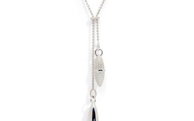Boodles: A diamond-set 'Velocity' pendant necklace
