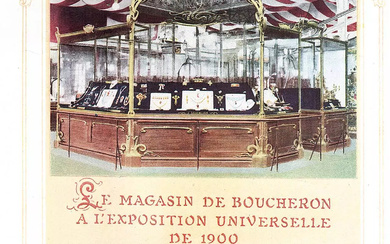 Boucheron Le Magasin de Boucheron à l'exposition Universelle de Paris 1900 Boucheron Le Magasin de Boucheron à l'exposition Universelle de Paris 1900
