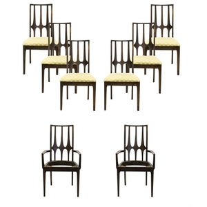 Broyhill "Brasilia" Dining Chairs, Mid-Century