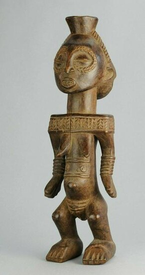 Buyu Boyo Nice Female Ancestor Figure statue Congo