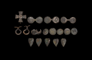 Byzantine Belt Fitting Group 10th-11th century AD A mixed...