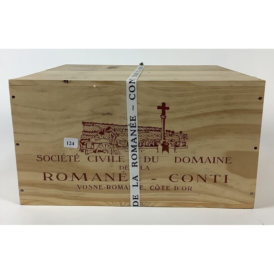CAISSE assortiment de la ROMANEE-CONTI en 2013 comprenant 1 Btle de la ROMANEE-CONTI, 2 Btles...