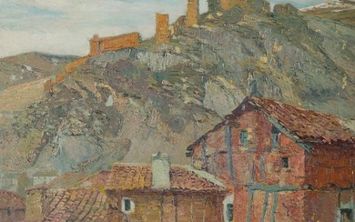 CARLOS LEZCANO Madrid (1871 / 1929) "AlbarracIn"