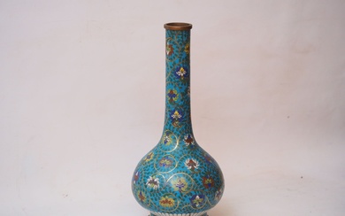 CHINE, ÉPOQUE JIAQING (1796-1820), Vase bouteille... - Lot 24 - Alexandre Landre Paris