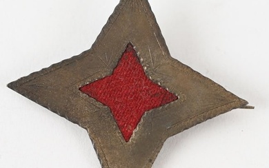 CIVIL WAR UNION ARMY 1ST DIVISION X CORPS BADGE