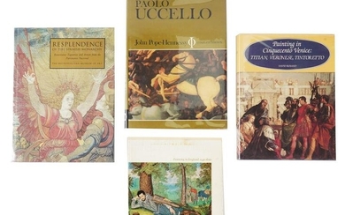COLLECTION OF PAINTINGS AND TAPESTRIES ART BOOKS