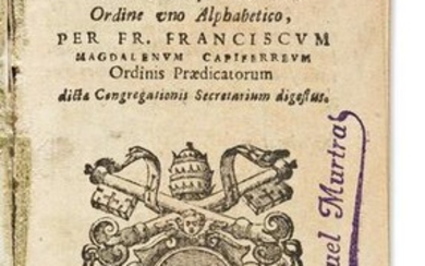 Capiferreus, Franciscus Magdalenus (d. 1632); Council