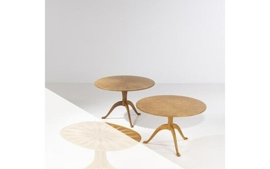 Carl Malmsten (1988-1972) Set of two side tables