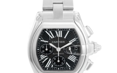 Cartier Roadster Chronograph Stainless Steel Men's