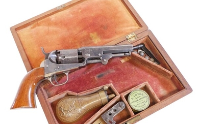 Cased Colt .31 1849 pocket revolver