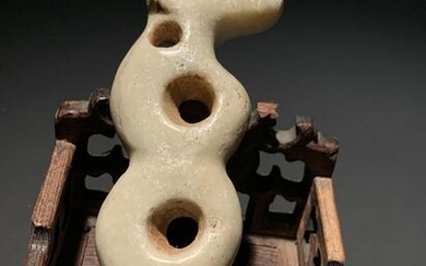 Chinese Hongshan Culture Carving of Dog