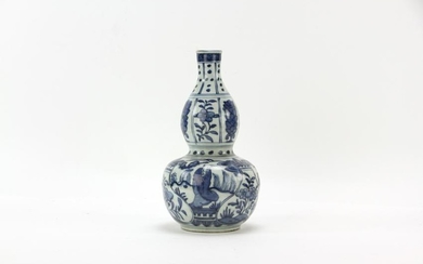 Chinese Kangxi Double Gourd Vase