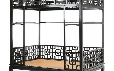 Chinese canopy bed