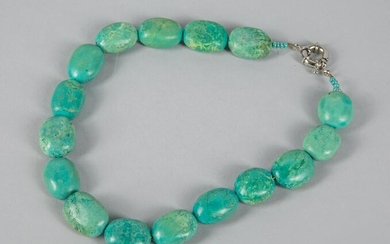 Chunky Vintage Turquoise Necklace