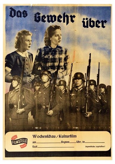 Cinema Poster Wehrmacht NSDAP Nazi Propaganda