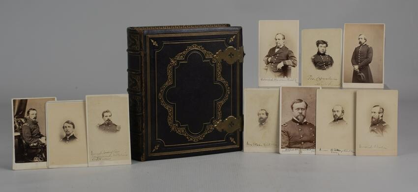 Civil War General Signed Photograph Album 1864