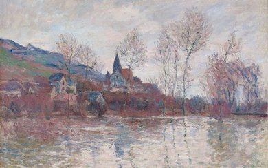 Claude Monet Claude Monet 克勞德・莫內 | Inondation à Giverny 吉維尼的湖水
