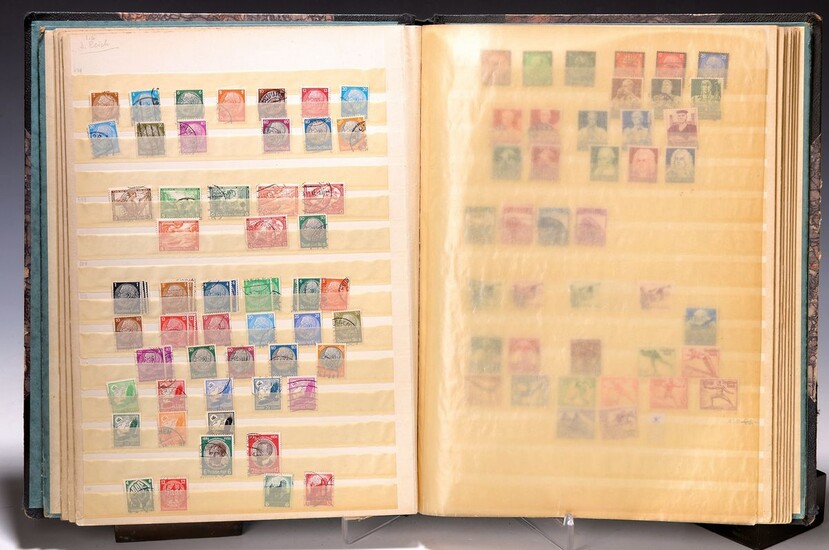 Collection of postage stamps, German Reich and3rd Reich...
