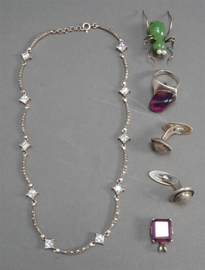 Collection with Silver Jewelry