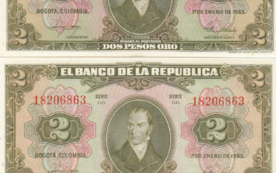 Colombia 2 Pesos oro 1955 (3)