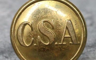 Confederate CSA Coat Button