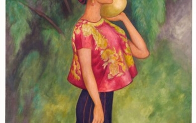 Diego Rivera, Retrato de Columba Domínguez de Fernández