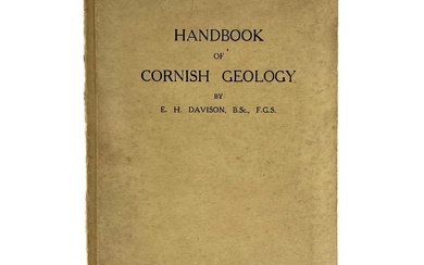 E. H. Davison B.Sc Handbook of Cornish Geology