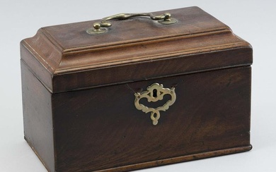 ENGLISH DESK BOX Early 19th Century Height 6.25”. Width 9”. Depth 5”.