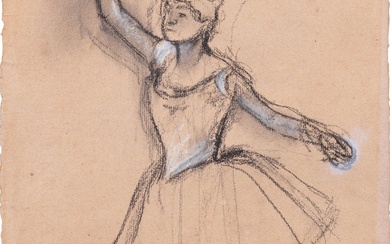 Edgar Degas Etude de danseuse, bras levé
