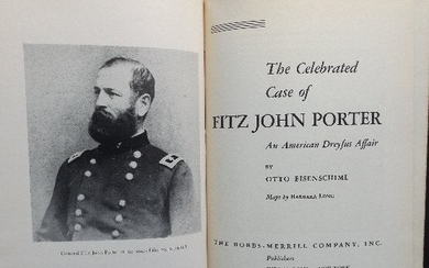 Eisenschiml, Case of Fitz John Porter, 1stEd. 1950 Maps