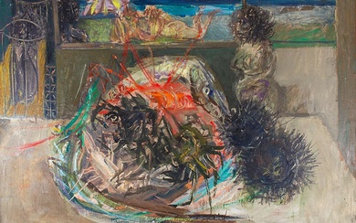 Ercole Pignatelli, Natura morta di mare, 1959