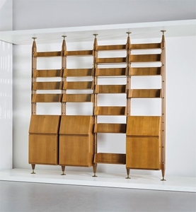 Franco Albini, Unique bookcase, designed for the study of Casa F., Milan