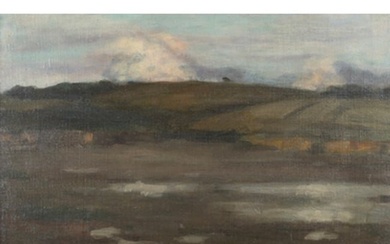 Frederick C. Frieseke, Rolling Hills Landscape, oil