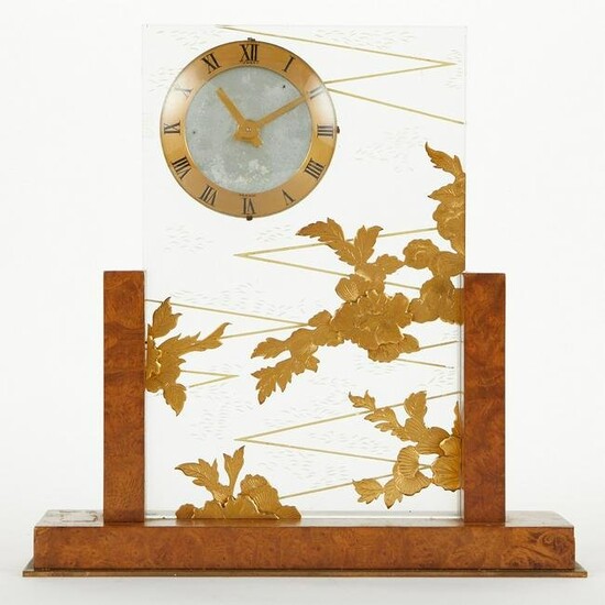 French Antique Art Nouveau Mantel Clock