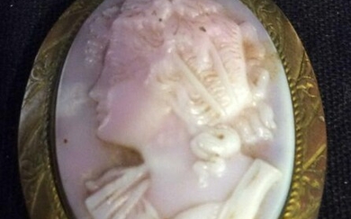 French Style Cameo Brooch