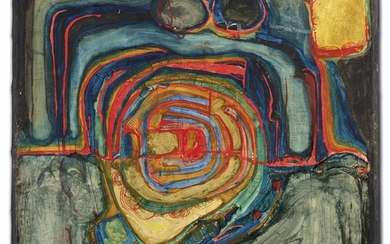 Friedensreich Hundertwasser (1928-2000), La Balance Oculaire I (Augenwaage I/ Eye Balance I)
