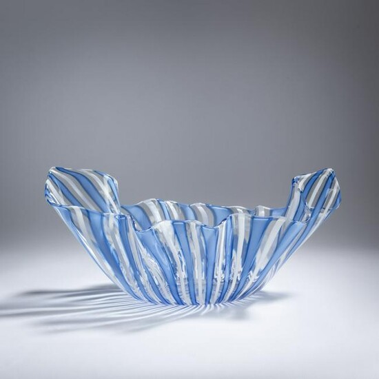 Fulvio Bianconi, 'Fazzoletto' bowl, c. 1950