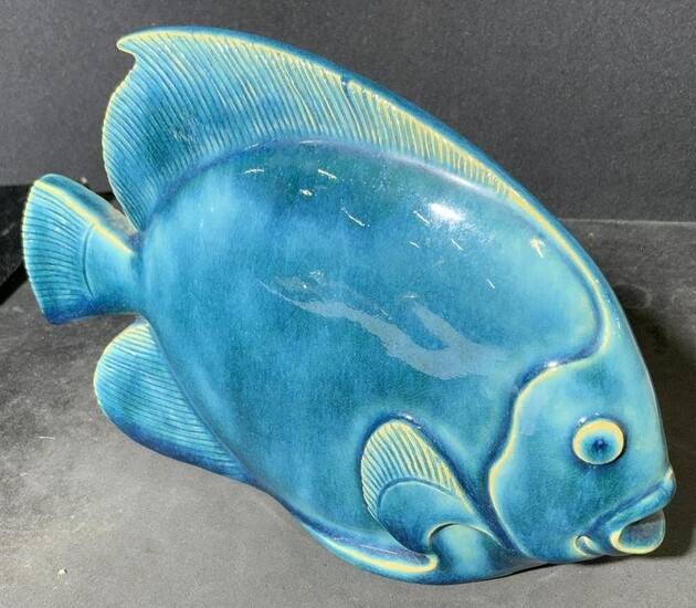 Glazed Earthenware Fish Figural