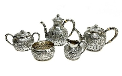 Gorham Sterling Silver 5 piece Tea & Coffee Service