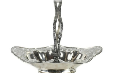 Gorham Sterling Silver Basket Pierced Crest