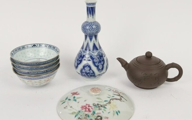 Group of Seven Chinese Table Articles