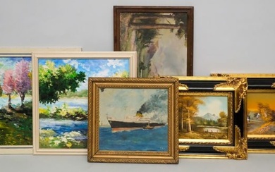 Group of Various Paintings