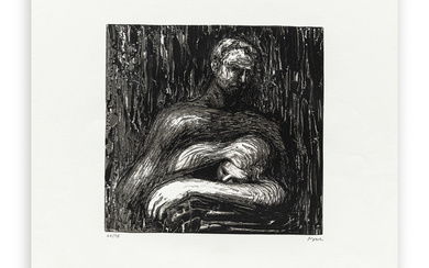 HENRY MOORE (1898-1986) - Lullaby, 1973