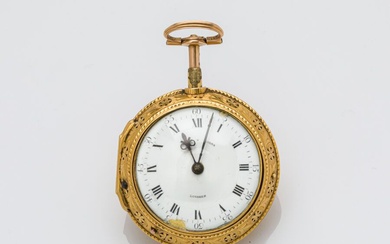 HIGGS & EVANS, London No. 16251 Fin XVIIIe siècle Montre en or à sonnerie avec...