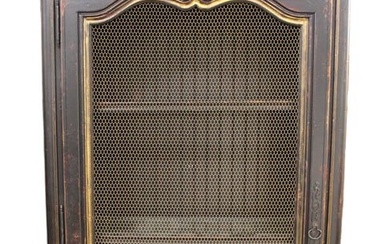 Habersham country French wire front cabinet
