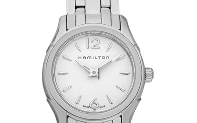 Hamilton Jazzmaster Lady H32261115 - Jazzmaster Quartz White Dial Stainless Steel Ladies Watch
